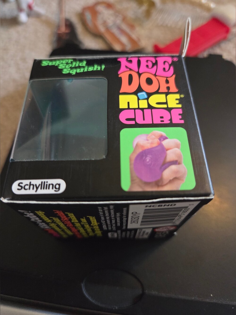 New NeeDoh Nice Cube blue. Super solid squish toy!Fun stress reliever. - Picture 5 of 16